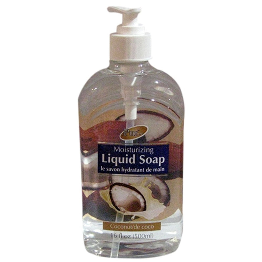 Moisturizing Liquid Soap With Coconut(500ml) (Pack of 3) By Purest Image 1