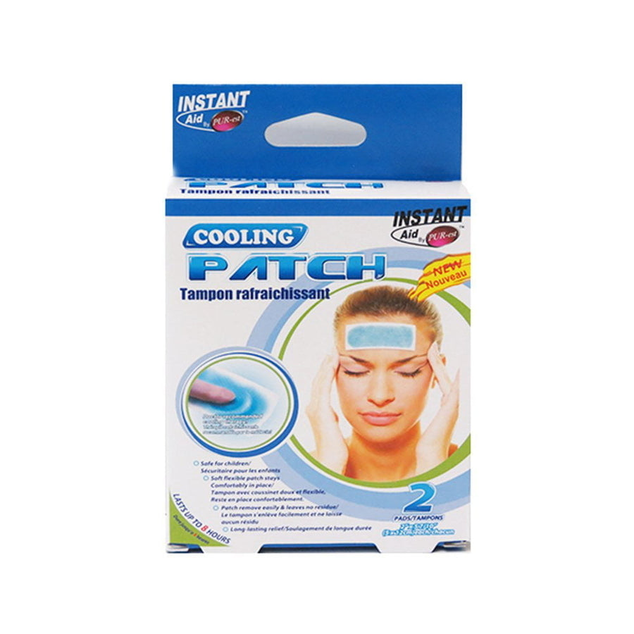 Instant Aid- Cooling Patch (2 Pads In 1 Pack) (Pack of 3) By Purest Image 1