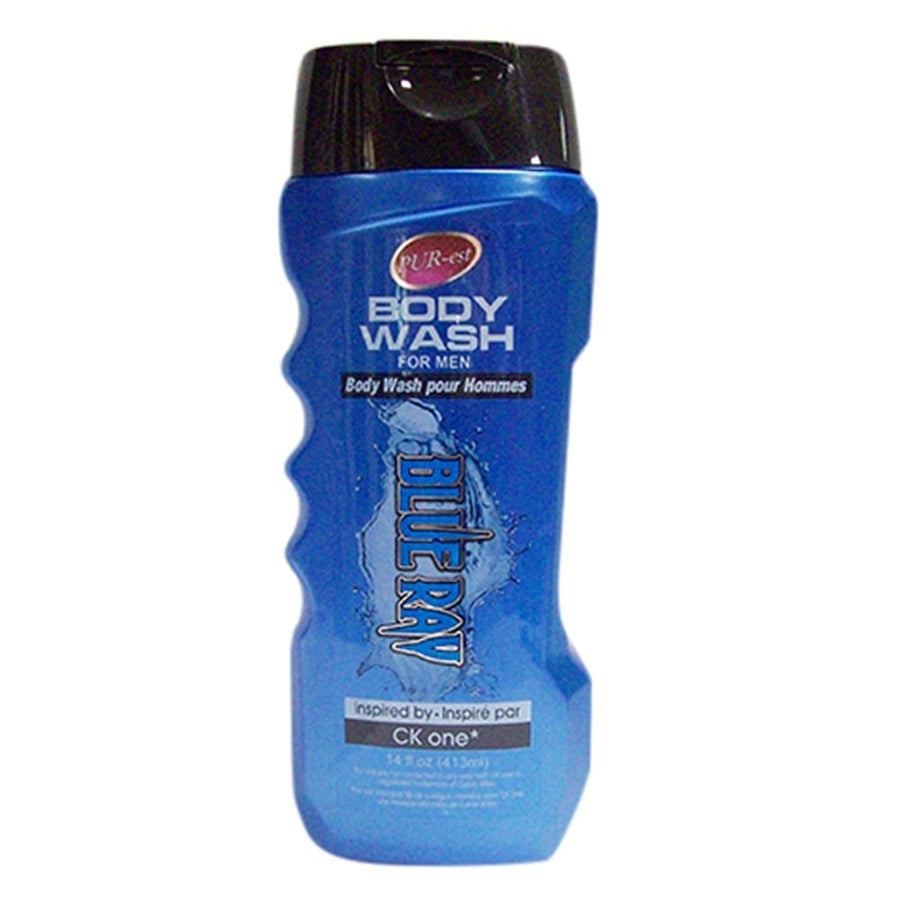 Body Wash- Our Version of CK One for Men CK One For Men(413ml) (Pack of 3) By Purest Image 1