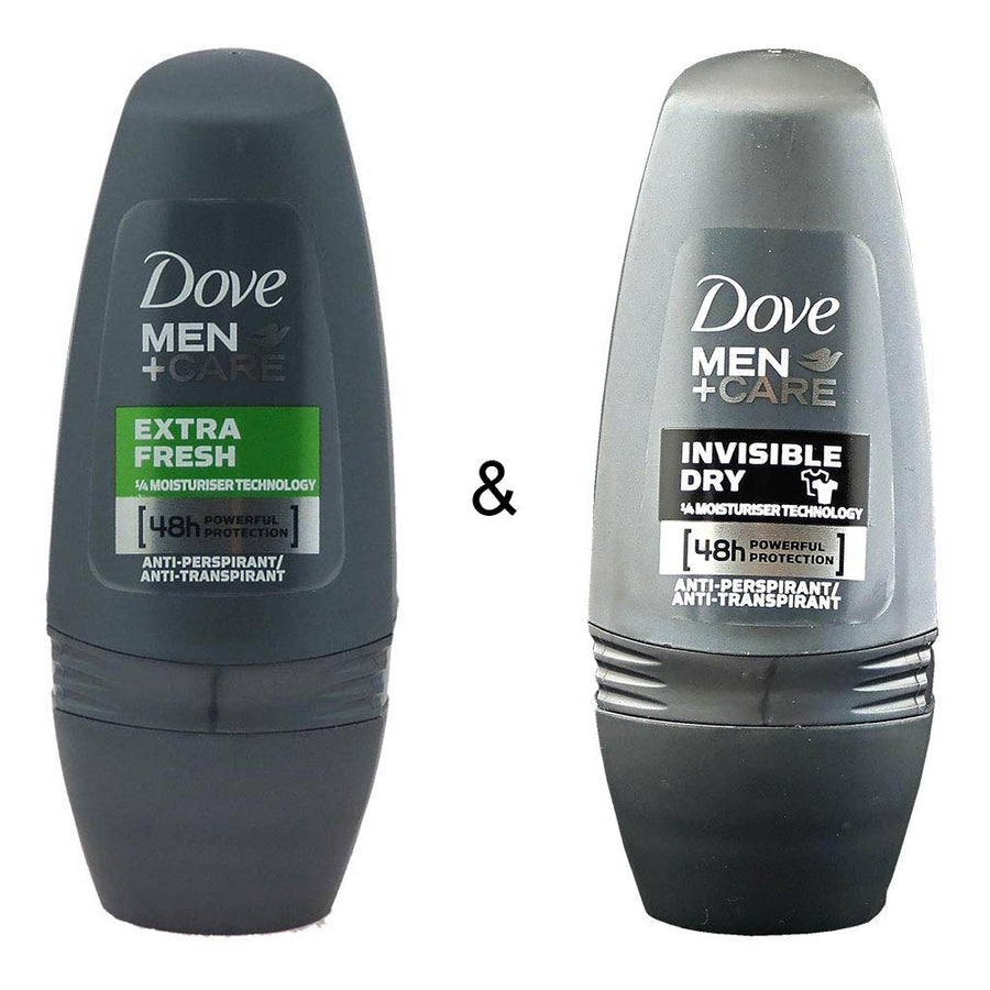 Roll-on Stick Extra Fresh 50 ml by Dove and Roll-on Stick Invisible Dry 50 ml by Dove Image 1