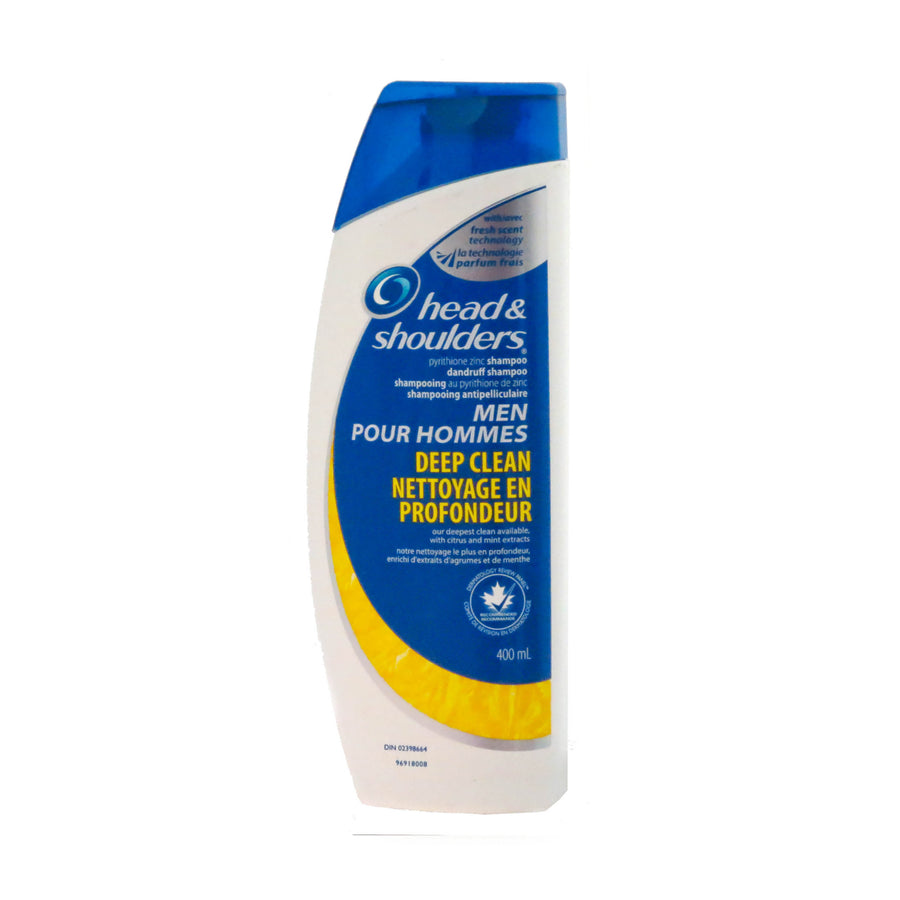 Deep Clean Shampoo For Men 500ml By HeadandShoulders Image 1