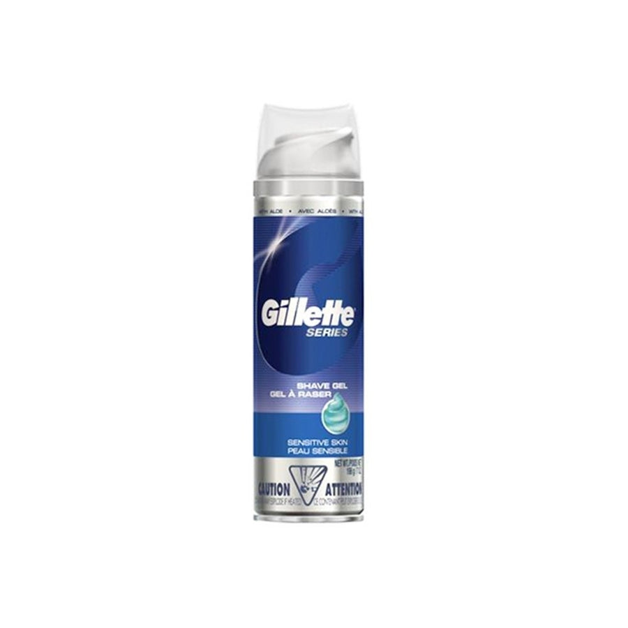 Gillette 198g Series Shave Gel- Sensitive Skin Image 1