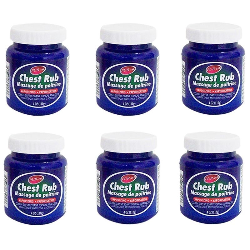 Chest Rub (110g) (Pack of 6) 310136 By Purest Image 1