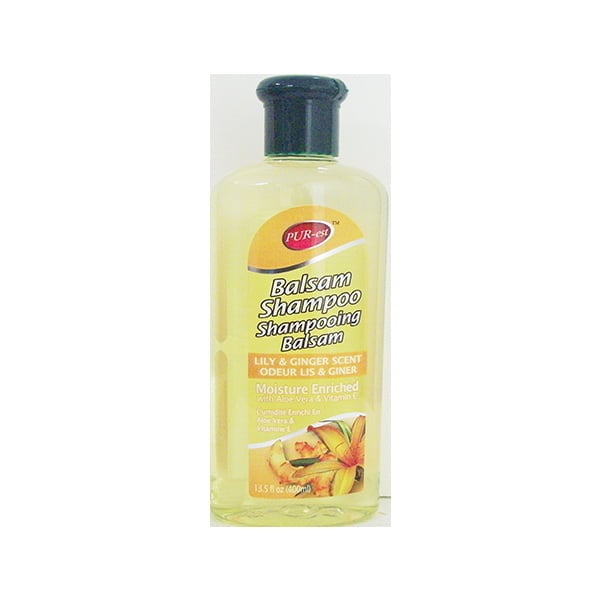 Balsam Shampoo With Lily and Ginger Scent(400ml) By Purest Image 1