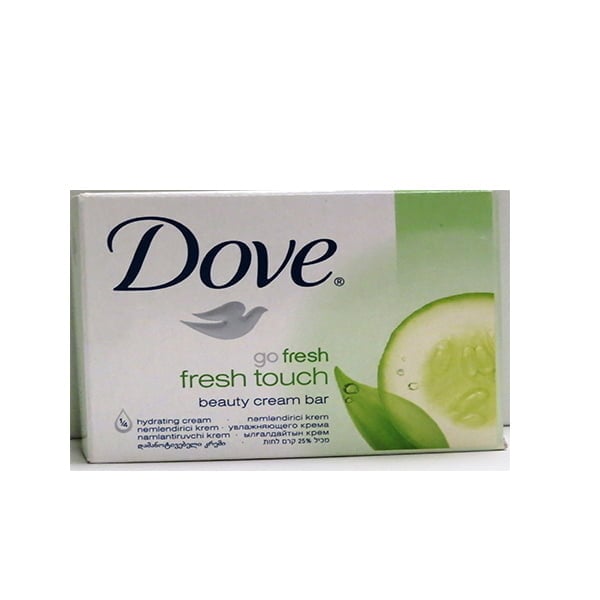 Dove Fresh Touch Bar Soap(100g Approx.) (Pack of 3) 410134 Image 1