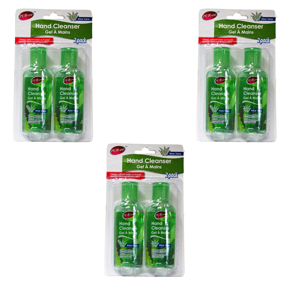 Hand Clanser Aloe Vera 2pk by PUREST (Pack of 3) Image 1