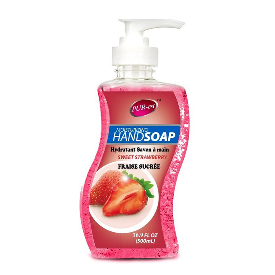 Purest Liq Hand Soap Clear Sweet Strawberry 500 Image 1