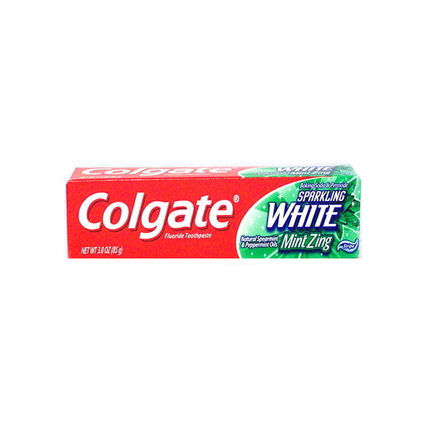 Colgate (85g) Sparkling White Mint Zing 744159 (Pack of 3) Image 1