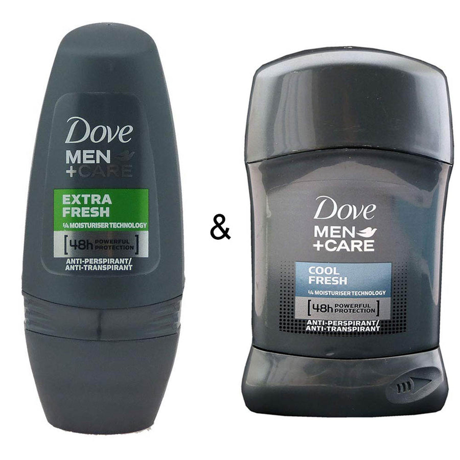 Roll-on Stick Extra Fresh 50 ml by Dove and Roll-on Stick Cool Fresh 50ml by Dove Image 1