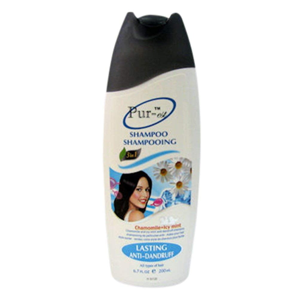 Lasting Anti-Dandruff Shampoo With Chamomile And Icy Mint(400ml) 307327 By Purest Image 1