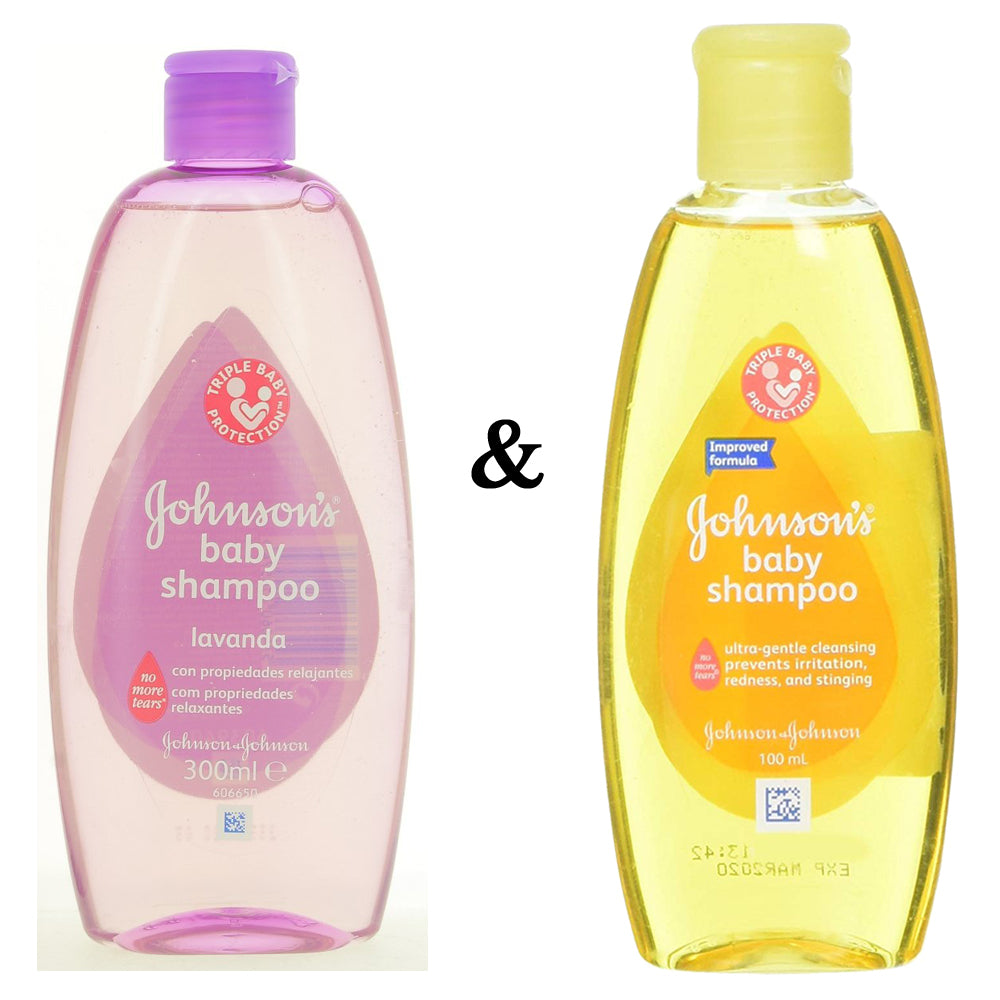 Johnsons Shampoo 300Ml Relax and JandJ  Johnson Baby Shampoo 100 Ml By Johnson and Johnson Image 1