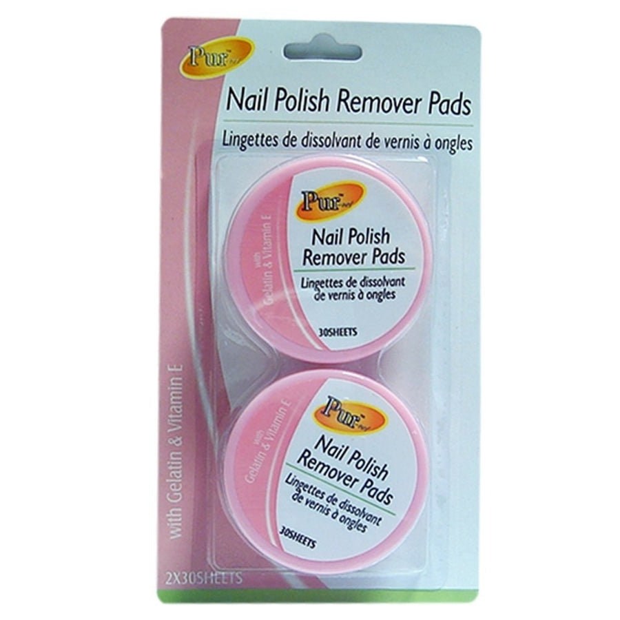 Purest Nail Polish Remover Pads (Pack of 3) Image 1