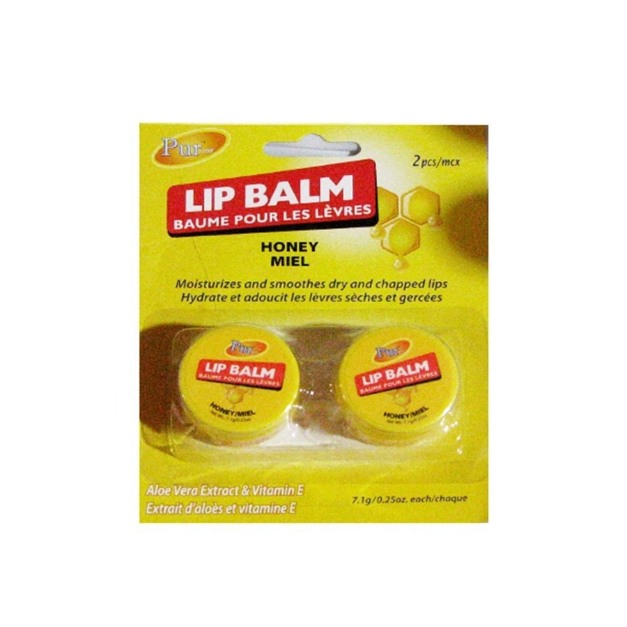 Lip Balm- Honey (2 In 1 Pack) 306931 By Purest Image 1