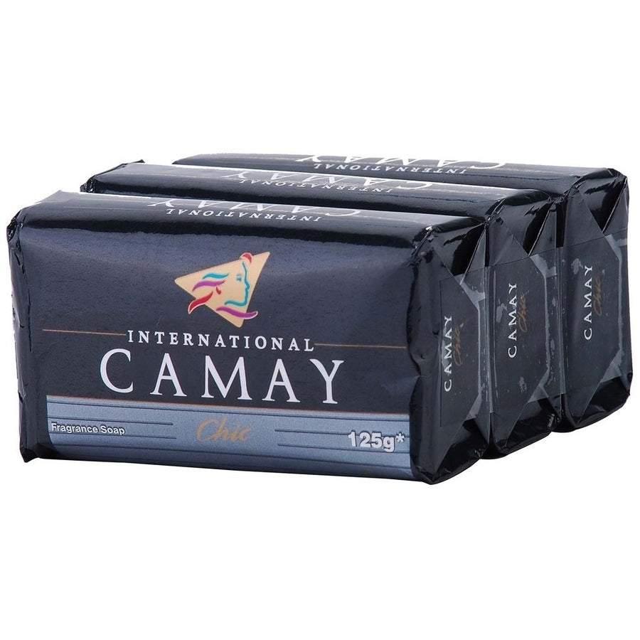 Camay Soap 3 Bar Chick (Black) 4.5 oz Image 1