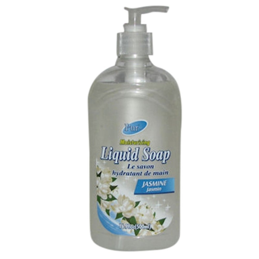 Moisturizing Liquid Soap With Jasmine (500ml) 304722 By Purest Image 1