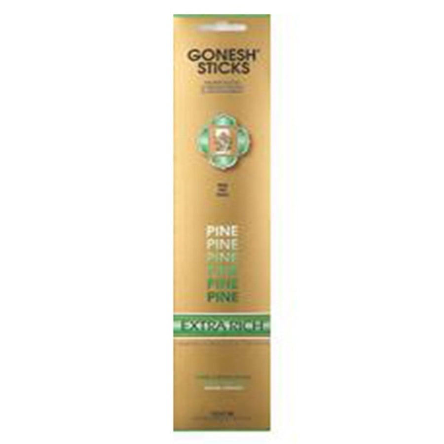 Gonesh Incense Extra Rich- Pine (20 Sticks In 1 Pack) 208305 Image 1