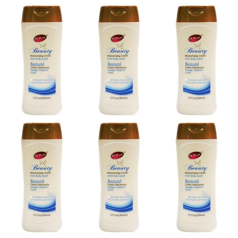 Beauty Moisturizing Cream Rich Body Wash(354ml) (Pack of 6) 308560 By Purest Image 1