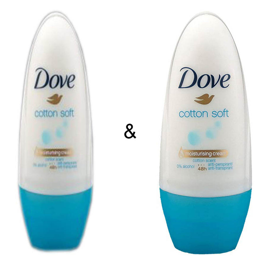 Roll-on Stick Cotton Soft 50ml by Dove and Roll-on Stick Cotton Soft 50 ml by Dove Image 1