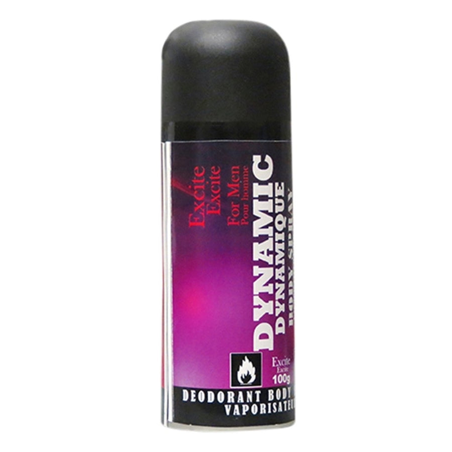 Dynamic Excite Body Spray For Men(100g) 312314 Image 1