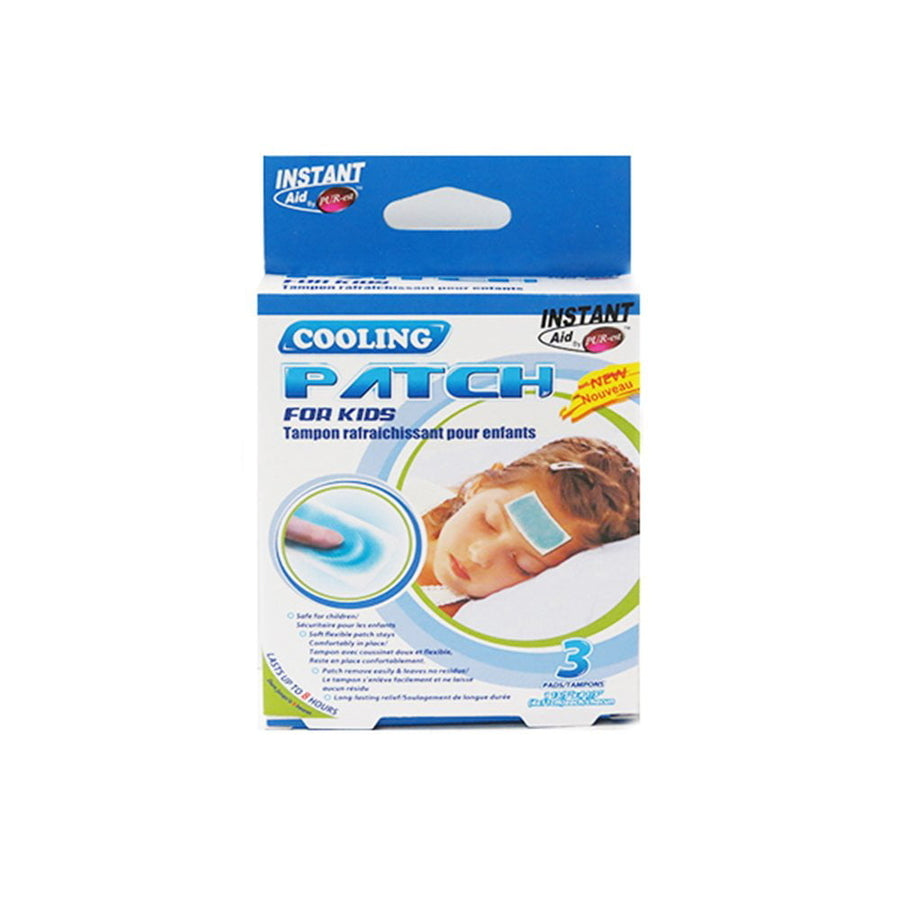 Instant Aid- Cooling Patch For Kids (3 Pads In 1 Pack) (Pack of 3) By Purest Image 1