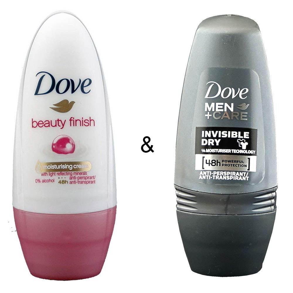 Dove 50ml For Men Roll-on Stick Beauty Finish and Roll-on Stick Invisible Dry 50 ml Image 1