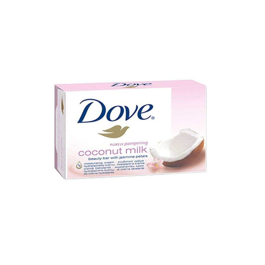 Dove Coconut Milk Bar Soap (100g Approx.) 306409 Image 1