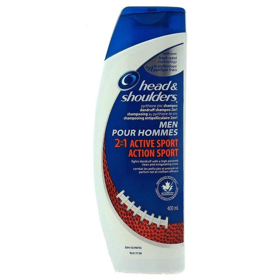 Head and Shoulders 2-In-1 Active Sport Shampoo (400ml) Image 1