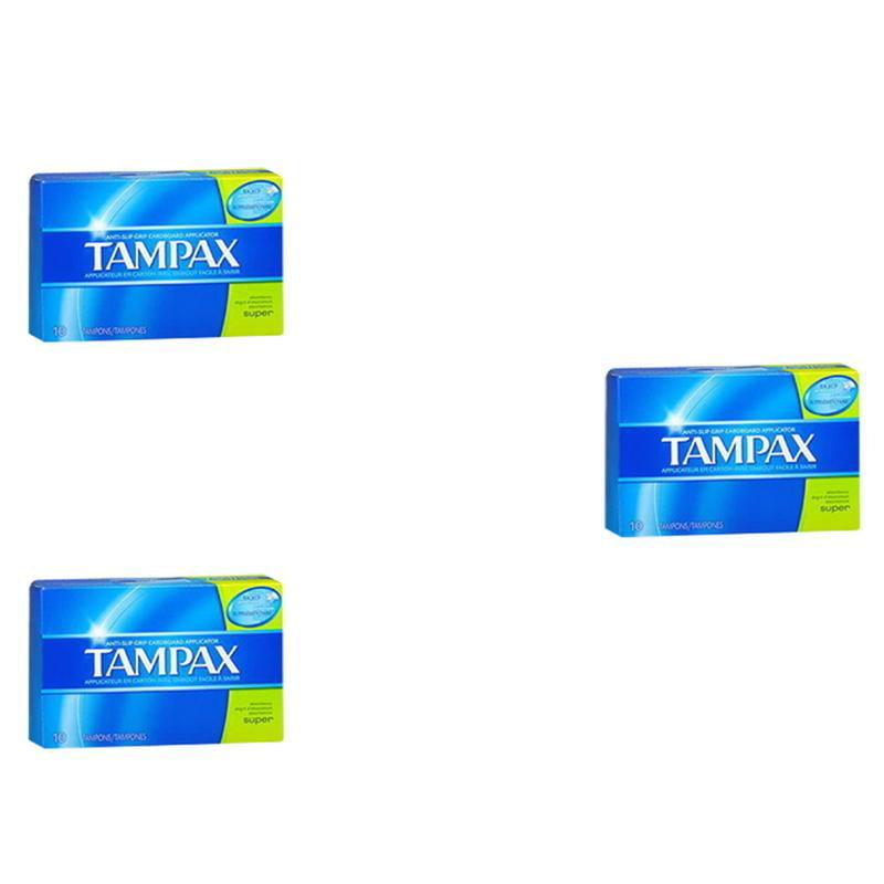 Tampax Flushable Super Tampons (Pack of 3) Image 1