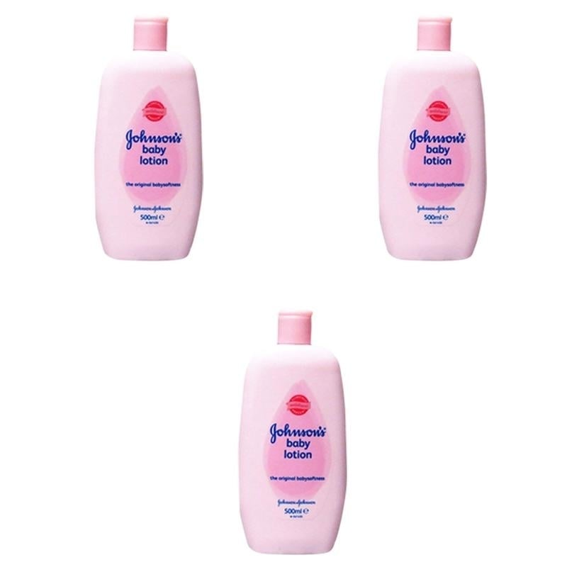 Johnsons Baby Lotion (500ml) (Pack of 3) Image 1