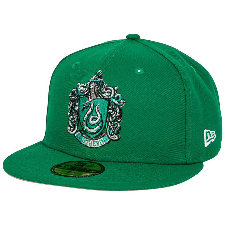 Harry Potter Slytherin House Crest Era 59Fifty Fitted Hat Image 1