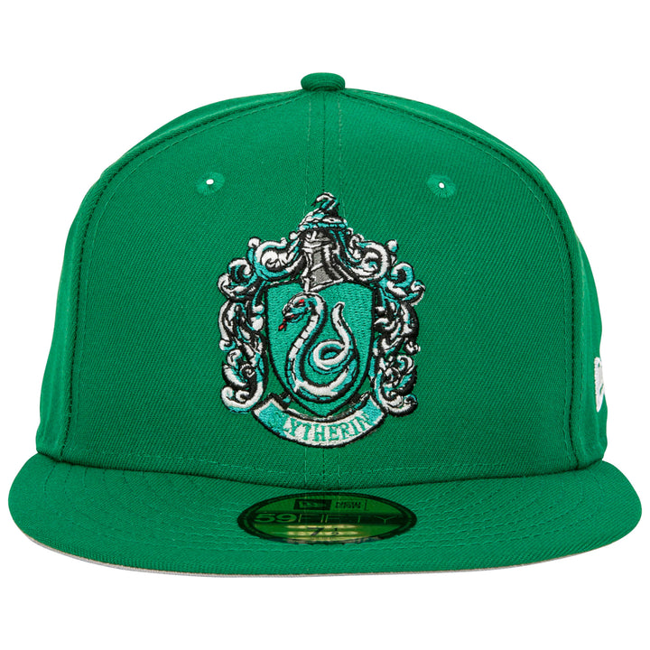 Harry Potter Slytherin House Crest Era 59Fifty Fitted Hat Image 2