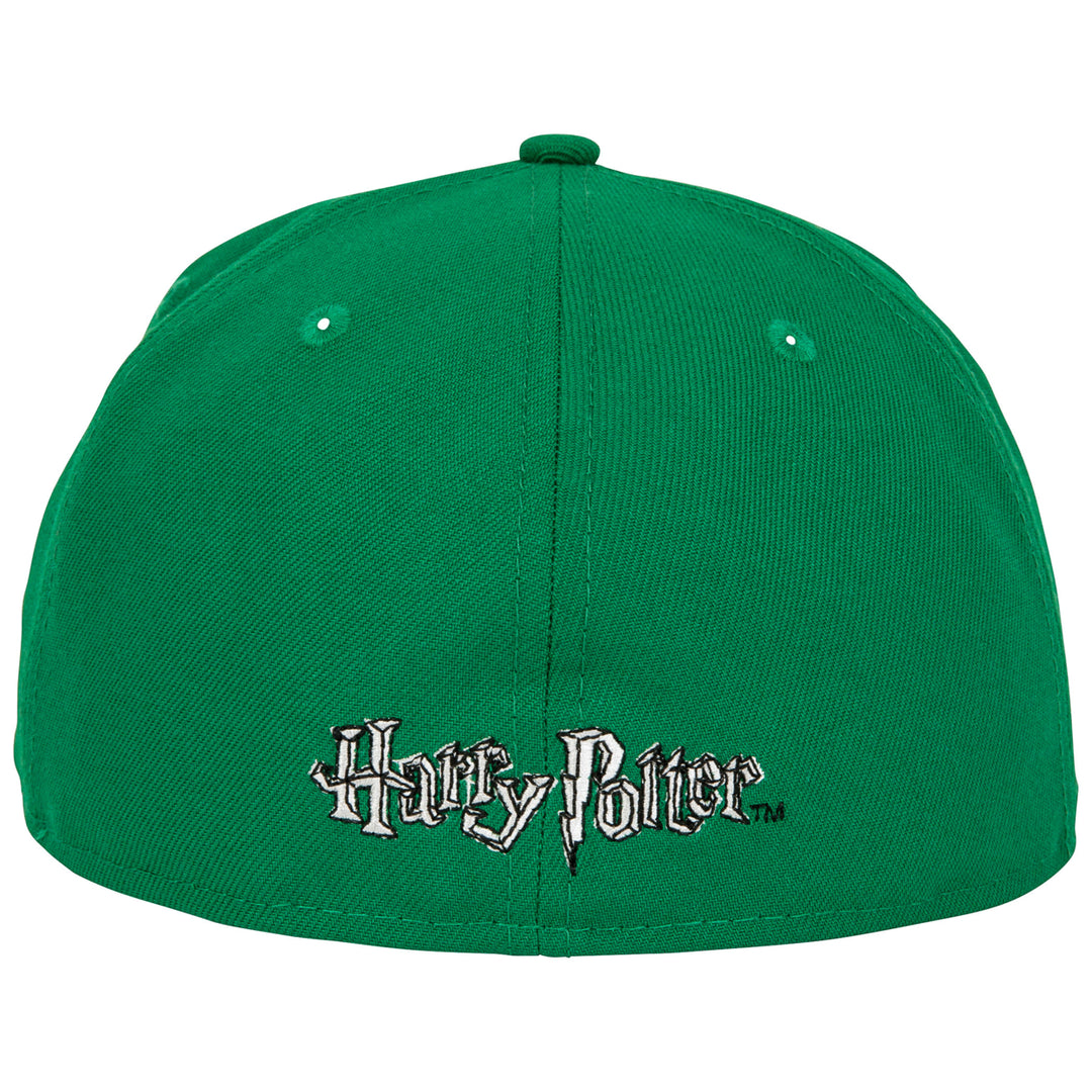 Harry Potter Slytherin House Crest Era 59Fifty Fitted Hat Image 4