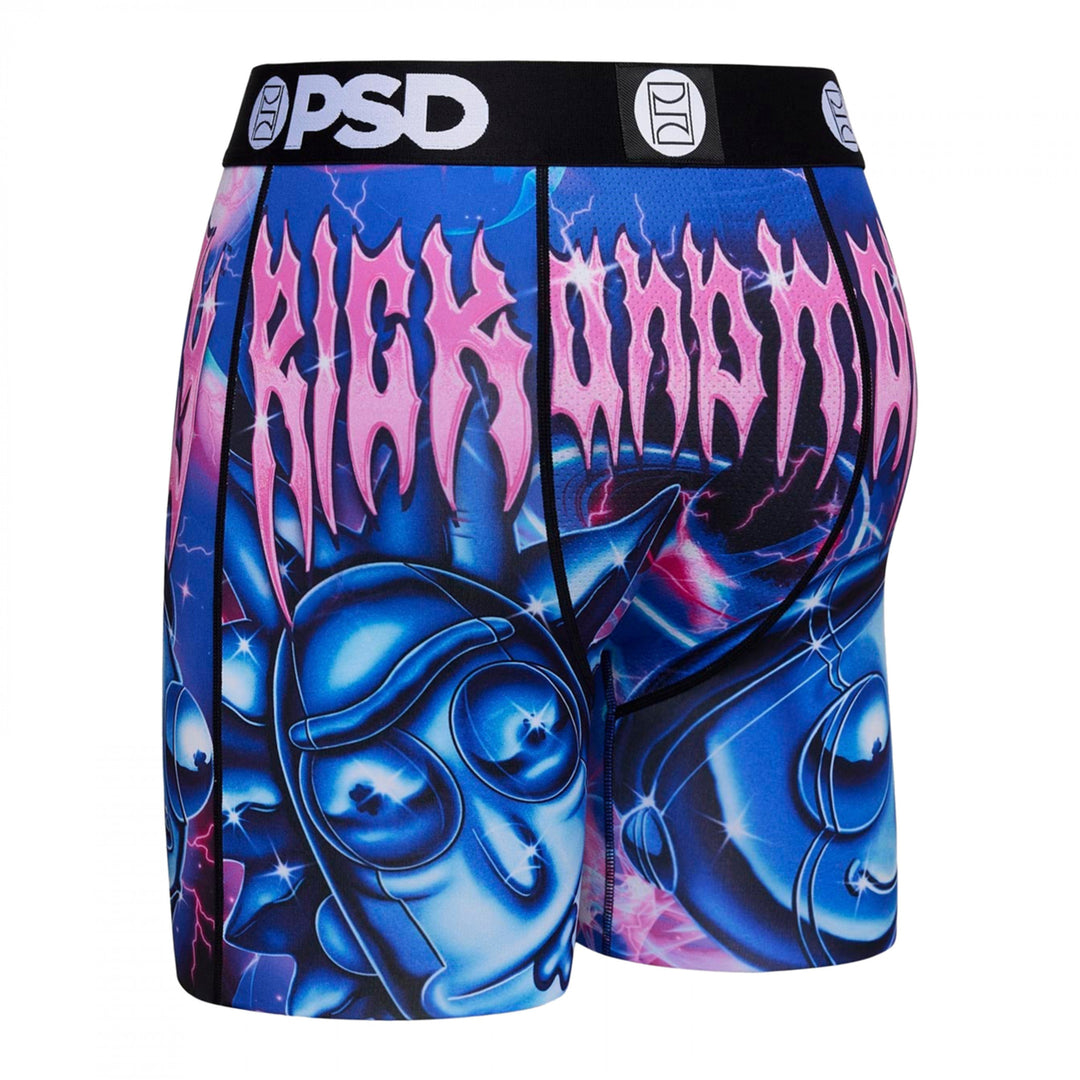 Rick And Morty Metal Album PSD Boxer Briefs Image 3