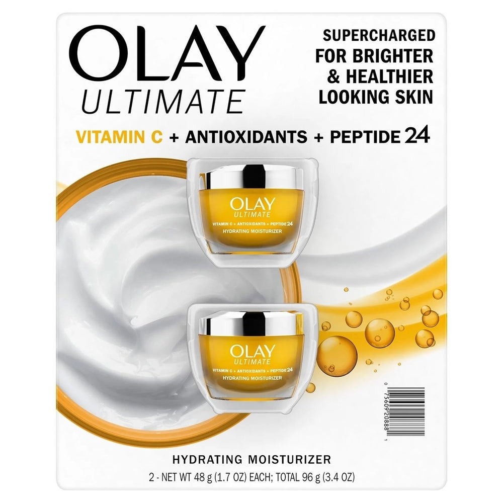 Olay Ultimate Vitamin C + Antioxidants + Peptide 24 Moisturizer 1.7 Oz (2 Pack) Image 2