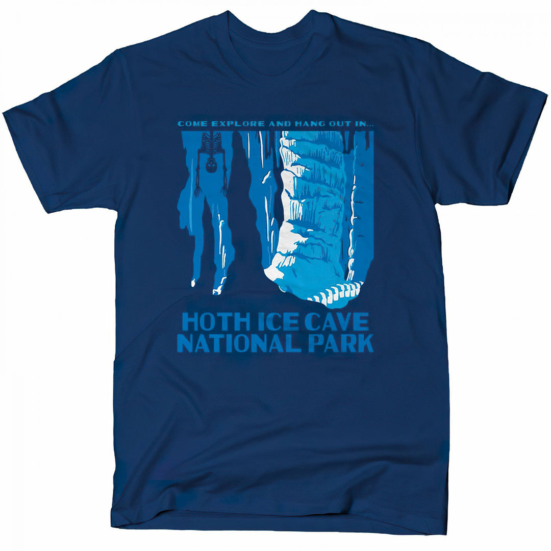 Star Wars Hoth Ice Cave National Park T-Shirt Image 1