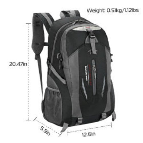 36L Outdoor Backpack Waterproof Daypack Travel Knapsack Image 2