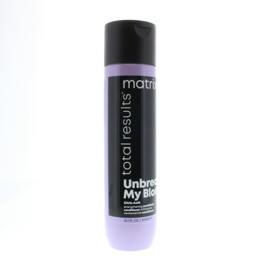 Matrix Total Results Unbreak My Blonde Citric Acid Strengthening Conditioner 10.1oz/300ml Image 2