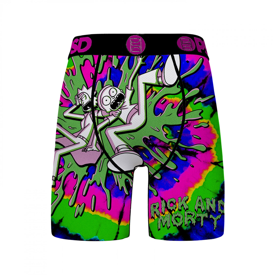 Rick And Morty Slimed PSD Boxer Briefs Image 2