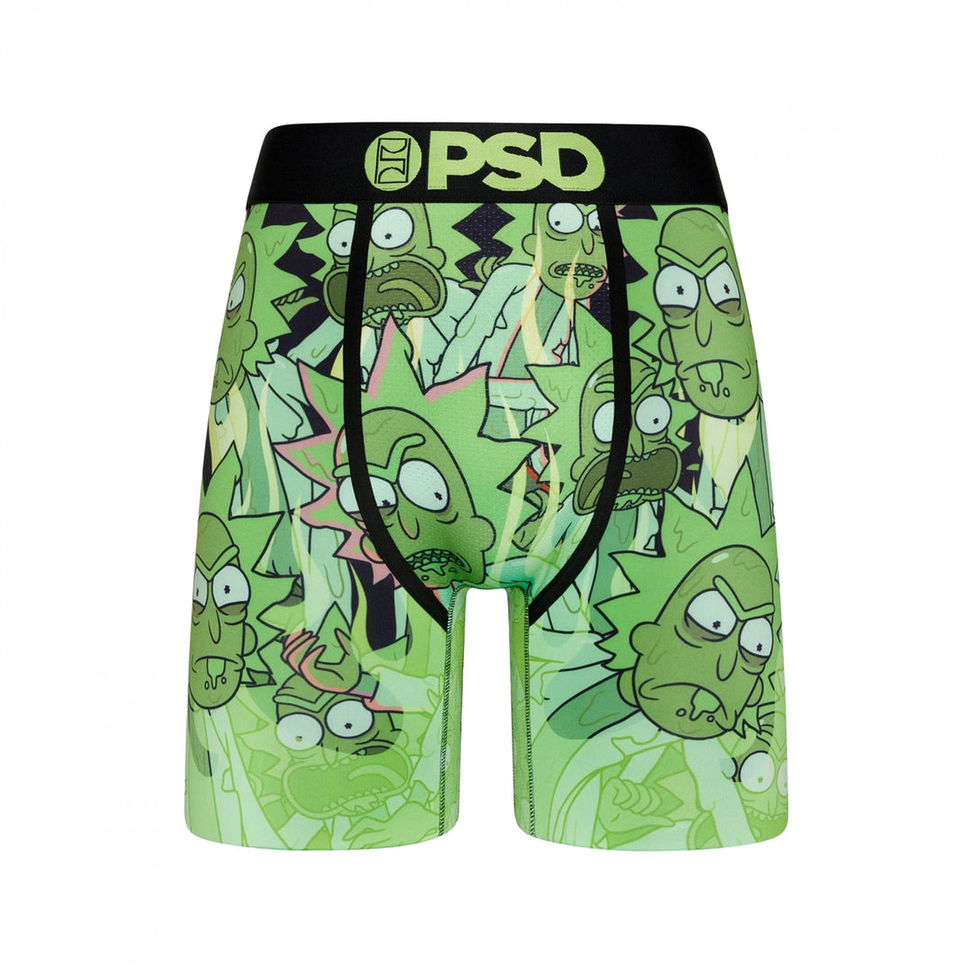 Rick And Morty Melting Flames PSD Boxer Briefs Image 1