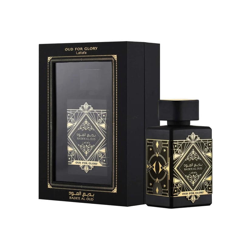 Lattafa Badee Al Oud for Glory EDP Spray 3.4 OZ Men Saffron Oud Patchouli Image 1