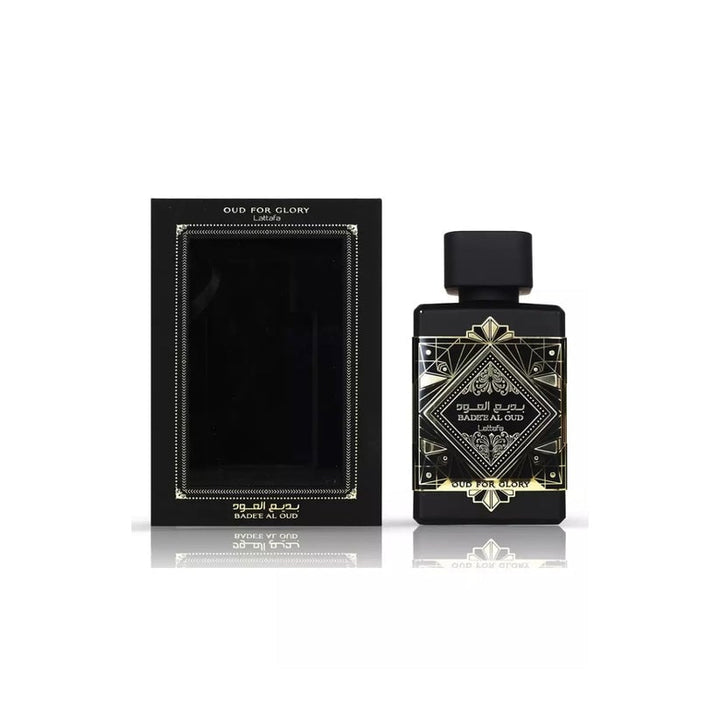 Lattafa Badee Al Oud for Glory EDP Spray 3.4 OZ Men Saffron Oud Patchouli Image 3