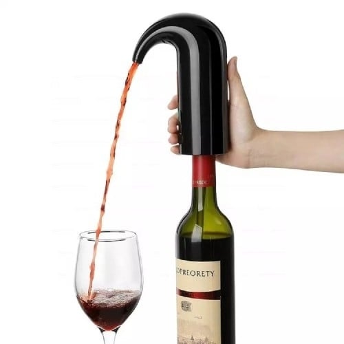 Eravino Electric Wine Aerator Electric Wine Pourer Dispenser Image 1