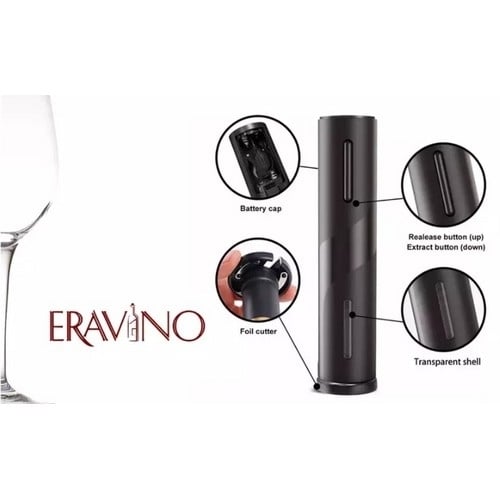 Eravino Electric Wine Opener Bottle Corkscrew Opener Image 2