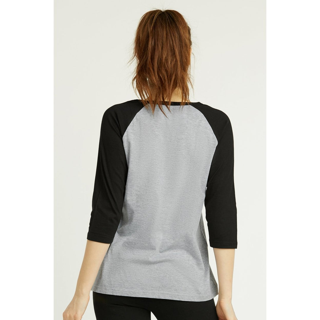 Sofra Womens Baseball Tee Image 1