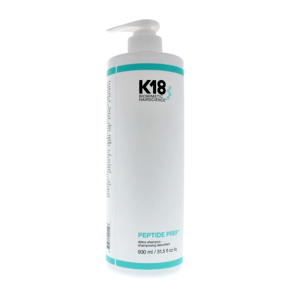 K18 Biomimetic Hairscience Peptide Prep Detox Shampoo 32oz/946ml Image 2