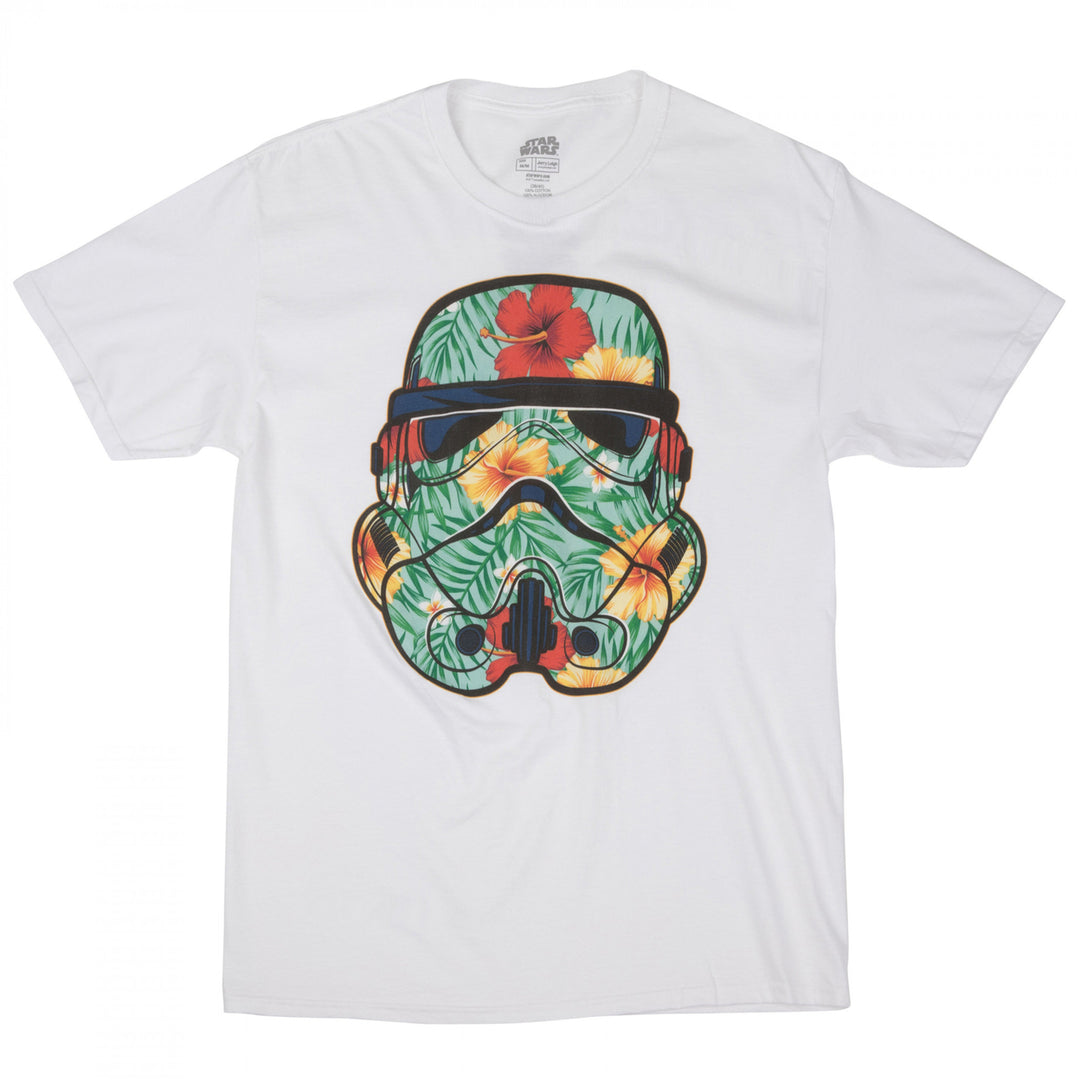 Star Wars Floral Stormtrooper T-Shirt Image 1