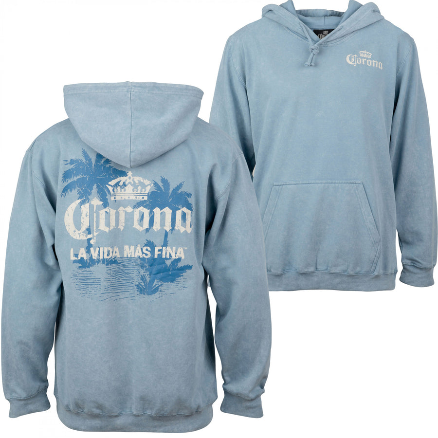 Corona La Vida Mas Fina Mineral Wash Pull-Over Hoodie Image 1