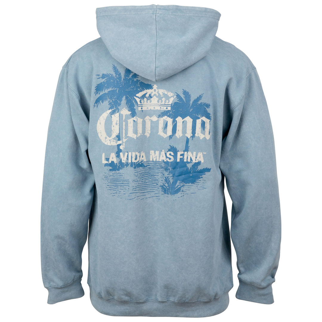 Corona La Vida Mas Fina Mineral Wash Pull-Over Hoodie Image 3