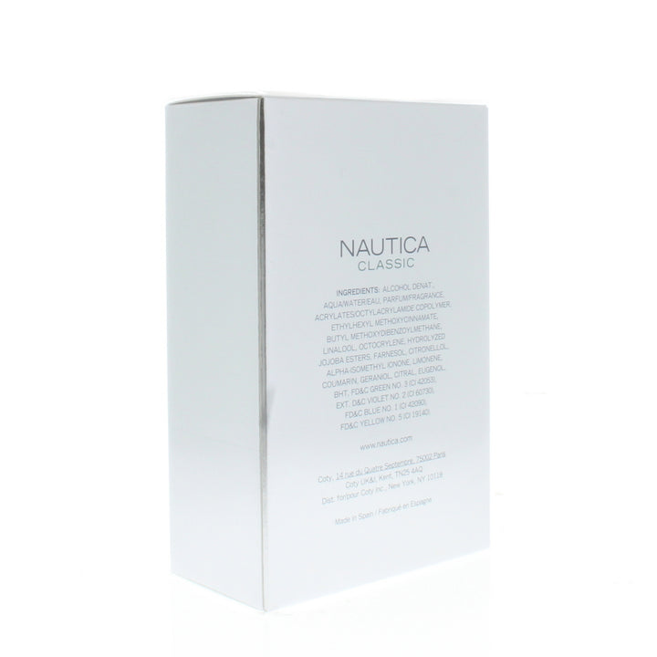 Nautica Classic EDT Spray 3.4oz/100ml Men Image 4