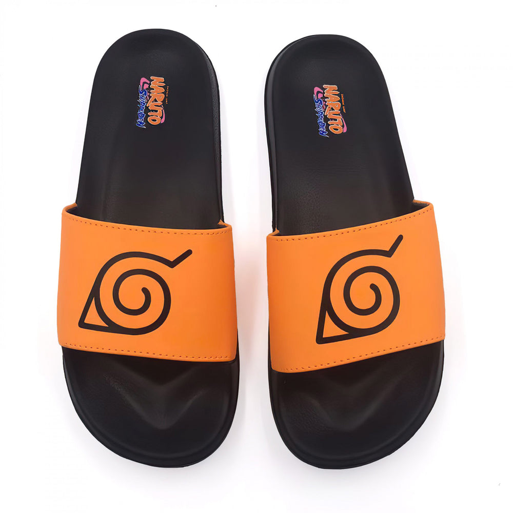 Naruto Leaf Village Symbol Slide Sandals Image 2